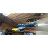 Image 1 : BLUE R.C. AIRPLANE APPROX 44" X 44"  NO REMOTE OR STARTER