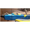 Image 5 : BLUE R.C. AIRPLANE APPROX 44" X 44"  NO REMOTE OR STARTER