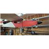 Image 10 : RED AND WHITE R.C. AIRPLANE - NO REMOTE OR STARTER SIZE" APPROX 62" X 48"