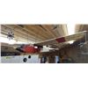 Image 2 : RED AND WHITE R.C. AIRPLANE - NO REMOTE OR STARTER SIZE" APPROX 62" X 48"