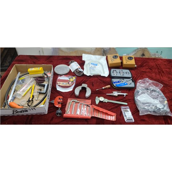 MISC TOOLS, STUD FINDER AND MORE