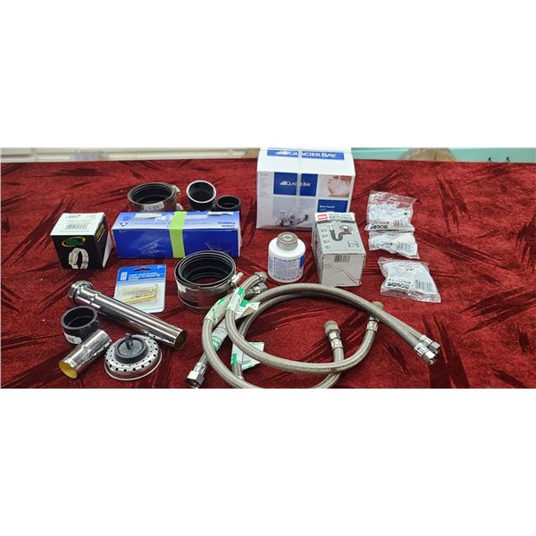 PLUMBING LOT: BATH FAUCET AND OTHER