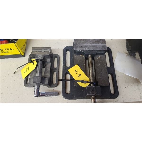 TWO MACHINE VISES