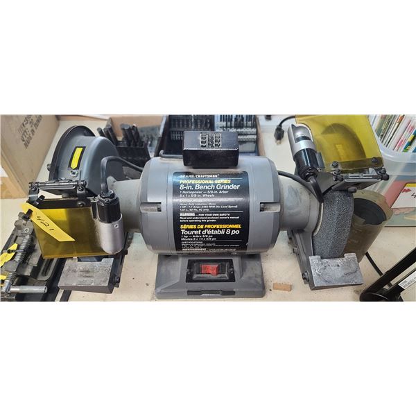 PROFESSIONAL SERIES 8" BENCH GRINDER