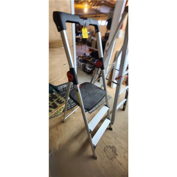 STEP STOOL AND FOLDING LADDER