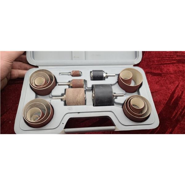 RUBBER SANDING DRUM SET