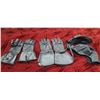 Image 1 : TWO PAIRS OF RIDING GLOVES, SIZE UNKNOWN PLUS TWO BEANIES