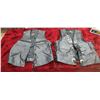 Image 1 : TWO LEATHER RIDING VESTS ONE MED AND ONE XL