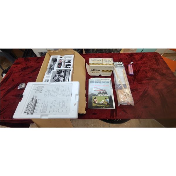 FUTABA CONQUEST FM REMOTE CONTROLER - NEW - COMES WITH SUCLIVAN 12V ENGINE STARTER