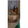 Image 1 : WICKER BASKETS AND PLASTIC STORAGE CONTAINERS