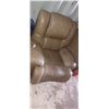 Image 1 : TAUPE LEATHER RECLINING CHAIR