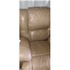 Image 2 : TAUPE LEATHER RECLINING CHAIR