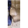 Image 3 : TAUPE LEATHER RECLINING CHAIR