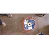 Image 1 : PARTIAL SPOOL OF BLUE WIRE AND AIR HOSE