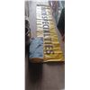 Image 1 : 2 LARGE INSIDE BANNERS APROX 3 FT X12 FT TRUCK SPECIAL BANNERS