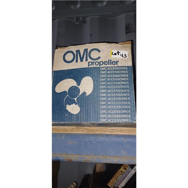 NEW OMC 6 INCH OUTBOARD PROPELLER