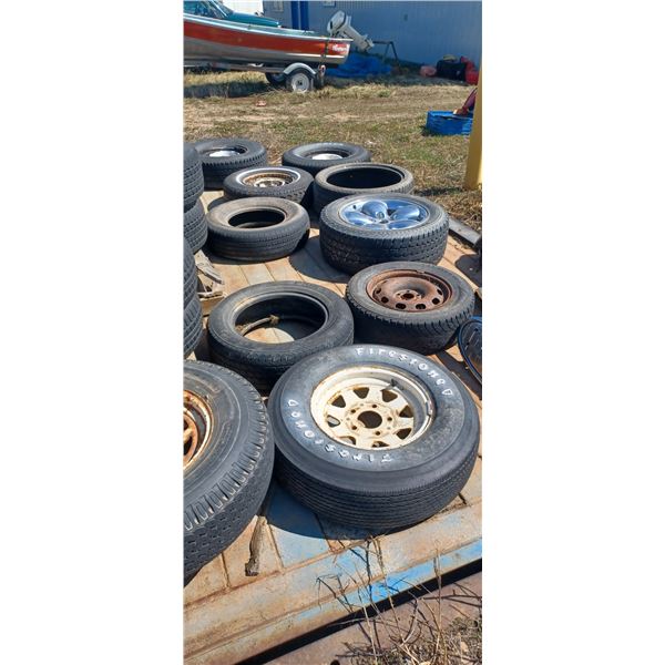 12 ASSORTED TIRES