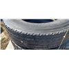 Image 5 : 3 SEMI TRAILER TIRE CORES INCLUDING  2  REGROOVABLE 11R24.5 TIRES