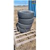 Image 1 : 4 - 265/70R17 E RATED GOOD SPARES AND 4 -275/60 R18 CAR TIRES 50%
