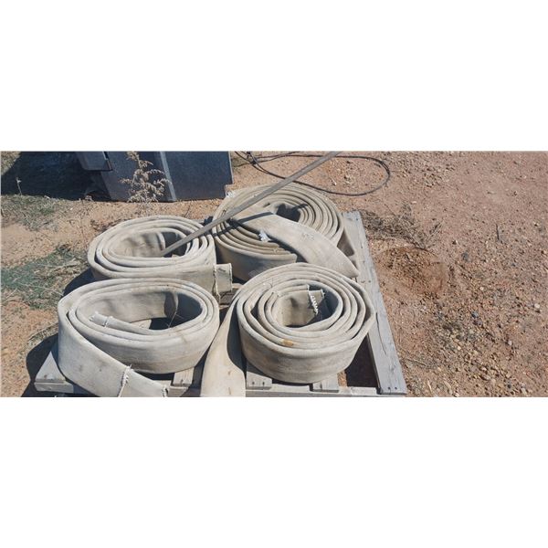 SKID OF WATER HOSES