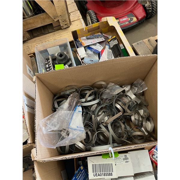 Box Of Clamps & Allen Keys