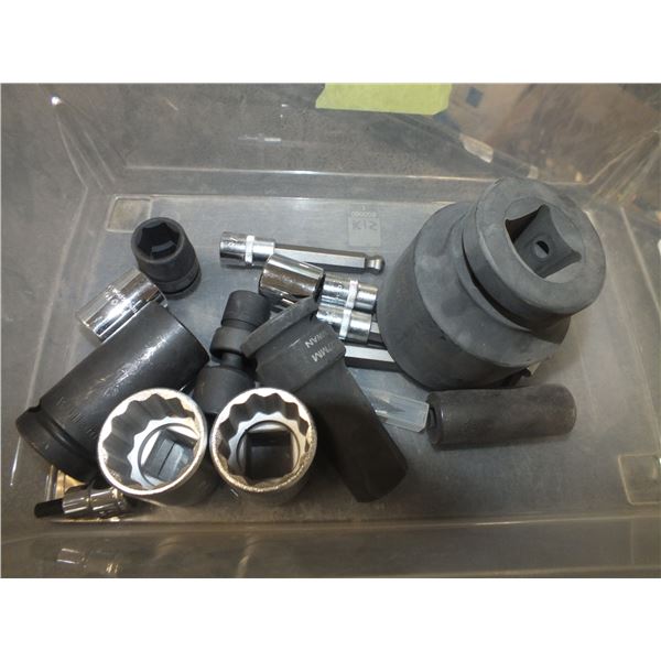 Small Bin Of Sockets