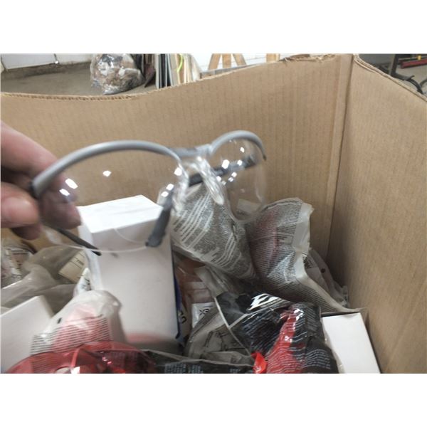 Box Of Safety Glasses & Len's