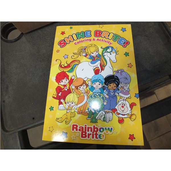 2 Case's Of Rainbow Brite Coloring / Activity Books