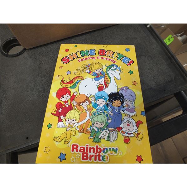 2 Case's Of Rainbow Brite Coloring / Activity Books