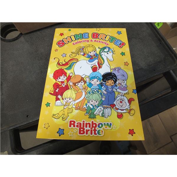 2 Case's Of Rainbow Brite Coloring / Activity Books