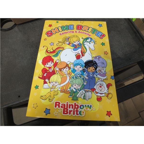2 Case's Of Rainbow Brite Coloring / Activity Books