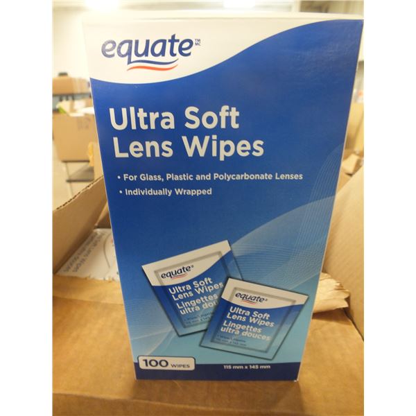 1 Case Of Equate Ultra Soft Lens Wipes