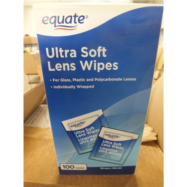 1 Case Of Equate Ultra Soft Lens Wipes