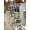 Image 3 : 5 IV Poles & Stainless Table missing Tray