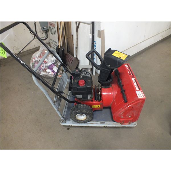 Yardwork's 22" Gas Powered Snowblower w/ Moving Cart