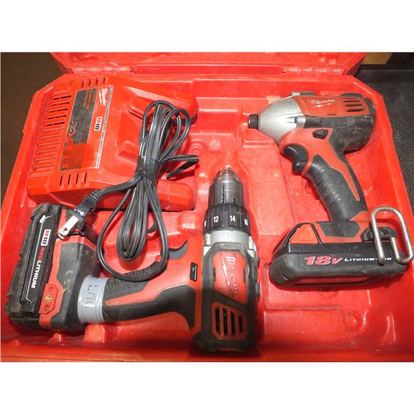 Milwaukee M18 Drill Kit