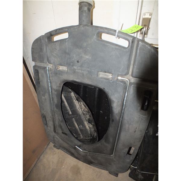 Oil Drain Pan On Wheels