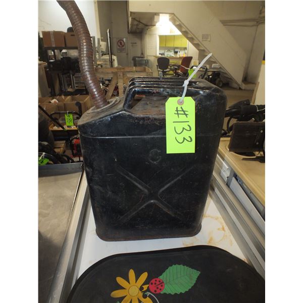 Metal Jerry Can & 2 Floor Matts