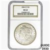 Image 1 : 1884-CC Morgan Silver Dollar NGC MS63