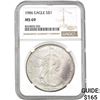 Image 1 : 1986 American Silver Eagle NGC MS69