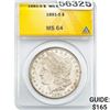 1881-S Morgan Dollar ANACS MS64