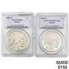 Image 1 : 2001-D/2001-P $1 Buffalo PCGS MS69 / 69DCAM [2]