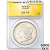 Image 1 : 1878-S Morgan Dollar ANACS MS64