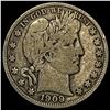 Image 1 : 1909 Barber Half Dollar NICELY CIRCULATED