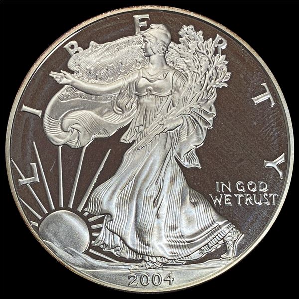 2004-W American Silver Eagle GEM PROOF