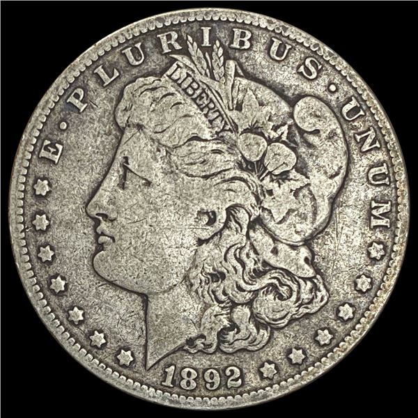 1892-O Morgan Silver Dollar LIGHTLY CIRCULATED
