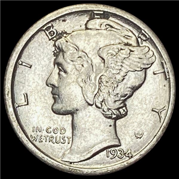 1934 Mercury Dime UNCIRCULATED