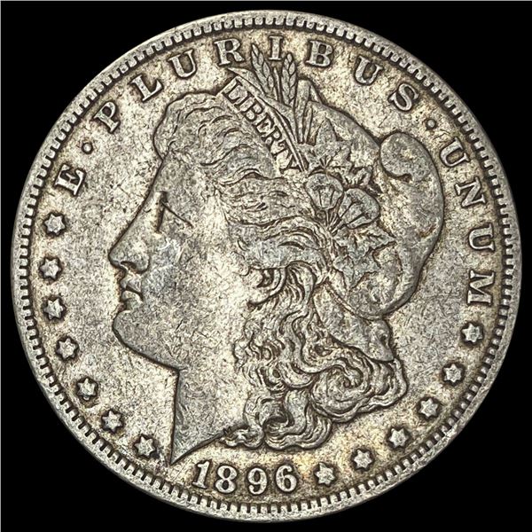 1896-O Morgan Silver Dollar LIGHTLY CIRCULATED