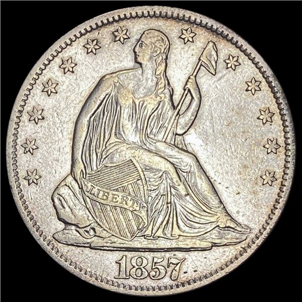 1857-O Seated Liberty Half Dollar UNCIRCULATED