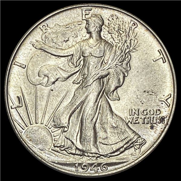 1946 Walking Liberty Half Dollar CHOICE BU